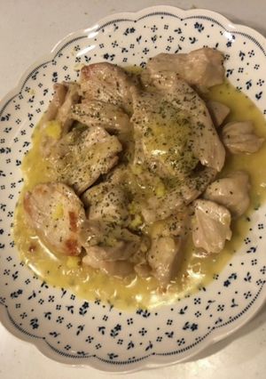 レモンクリームチキン-レシピのメイン写真