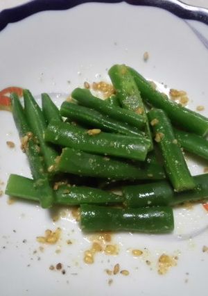 インゲン（さんどまめ）の胡麻和え-レシピのメイン写真