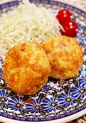 焼き鮭入り♪我が家のコロッケ-レシピのメイン写真