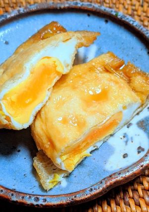 たまご巾着煮-レシピのメイン写真