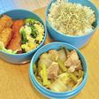 ニンニク醤油の厚揚げ^_^タロの弁当42