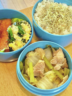 ニンニク醤油の厚揚げ^_^タロの弁当42-レシピのメイン写真