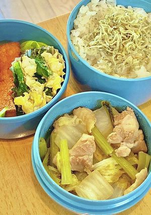 ニンニク醤油の厚揚げ^_^タロの弁当42-レシピのメイン写真