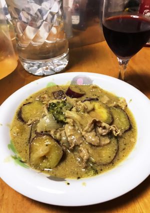 豚肉と薩摩芋のココナツカレー風味-レシピのメイン写真