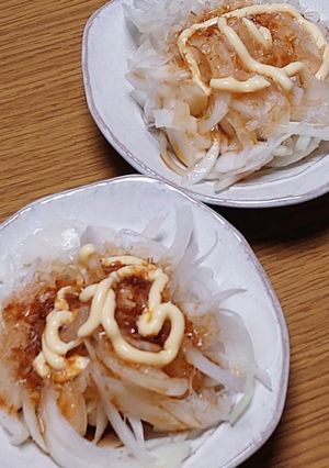 オニオンスライスマヨポン酢(⁎˃ᴗ˂⁎)-レシピのメイン写真