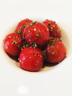 トマトのバルサミコ酢マリネ☆-レシピのメイン写真