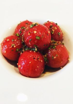 トマトのバルサミコ酢マリネ☆-レシピのメイン写真