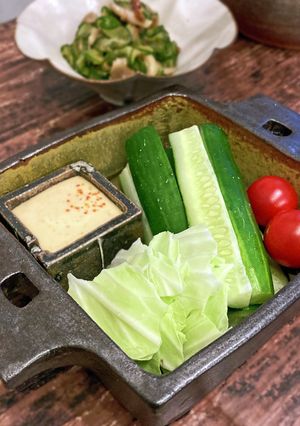 野菜スティック　味噌マヨソース　☆☆☆-レシピのメイン写真