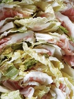 白菜と豚肉の無水鍋-レシピのメイン写真