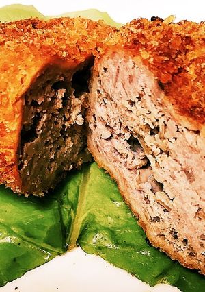 簡単！余った肉ダネでメンチカツ作ろう〜-レシピのメイン写真