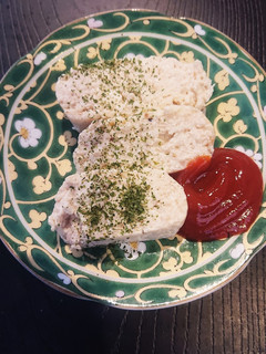 鶏の挽き肉とお豆腐の蒸し物ハンバーグ風-レシピのメイン写真