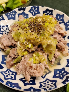 ねぎ塩ダレかけ焼肉-レシピのメイン写真