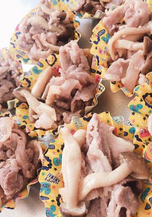 ダシダできのこの豚肉炒め-レシピのメイン写真