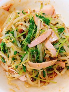 豆苗ともやしのピリ辛冷やしナムル-レシピのメイン写真