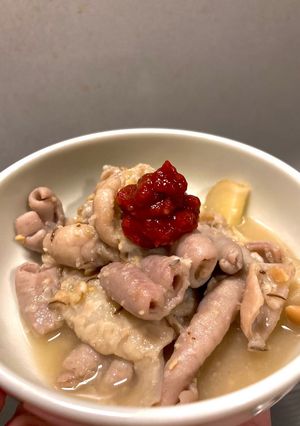 ホルモンの味噌煮込み-レシピのメイン写真