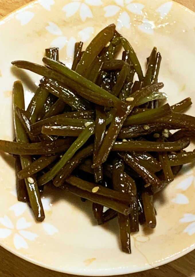 芋の茎の佃煮・きんぴら風-レシピのメイン写真
