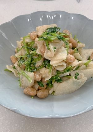 大豆入り♡カブと大根のマヨポン酢和え-レシピのメイン写真