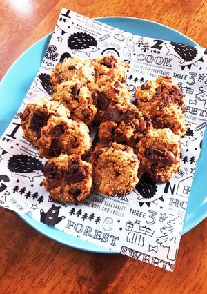 チョコバナナのオートミールクッキー-レシピのメイン写真