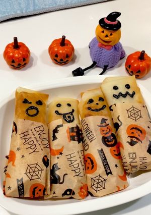ハロウィン★おばけのアップルパイ-レシピのメイン写真