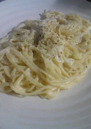 濃厚!! チーズクリームパスタ❤-レシピのメイン写真