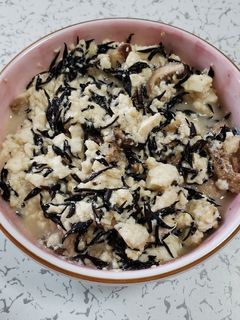 超簡単!ひじきの煮物で白和え-レシピのメイン写真
