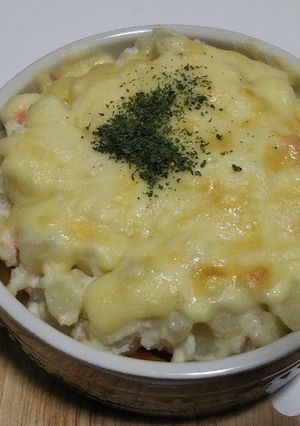 業務スーパーポテサラde簡単グラタン-レシピのメイン写真