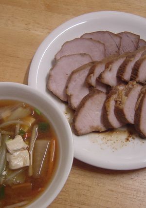 煮豚+豚無しトン汁+保存用焼き豚！？-レシピのメイン写真