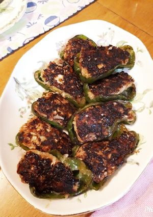 餃子ピーマン-レシピのメイン写真