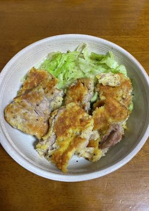 揚げない豚ヒレ肉のカツ-レシピのメイン写真