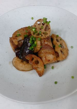 ボリューム満点！洋風☆厚揚げの肉巻き-レシピのメイン写真