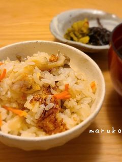 松山あげの旨味たっぷり炊き込みご飯-レシピのメイン写真