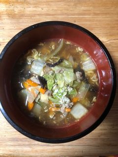 偏愛サッポロ一番みそラーメン-レシピのメイン写真