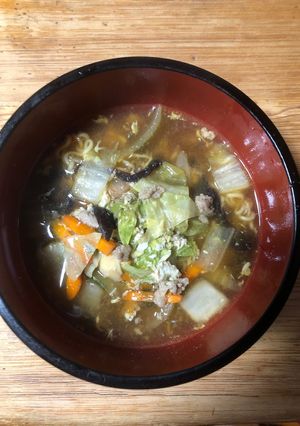 偏愛サッポロ一番みそラーメン-レシピのメイン写真