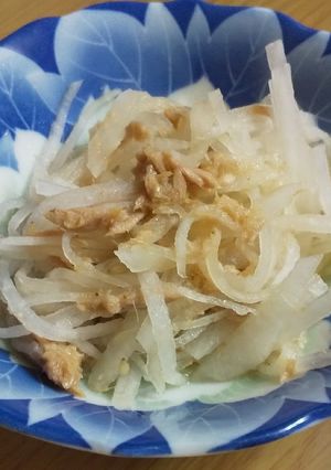 大根とツナの簡単サラダ-レシピのメイン写真