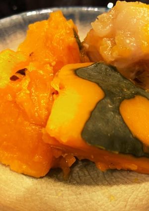 かぼちゃと里芋の煮物（覚書）-レシピのメイン写真