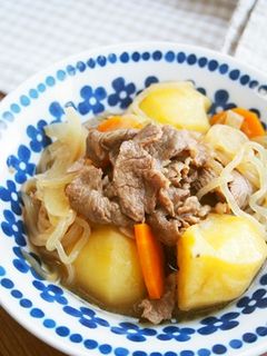 煮るのは10分!王道肉じゃが♪-レシピのメイン写真