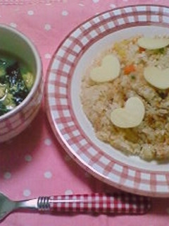 ☆簡単!炊飯器にお任せ♪人参ピラフ☆-レシピのメイン写真