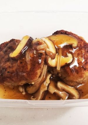 和風豆腐煮込みハンバーグ-レシピのメイン写真