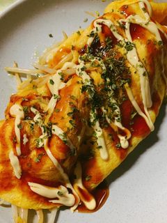 もやしで簡単!とん平焼き☾-レシピのメイン写真
