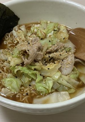 サッポロ一番　私の食べ方-レシピのメイン写真