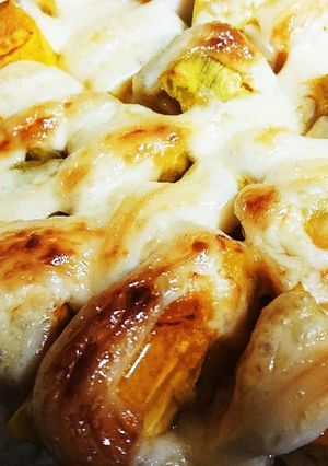 簡単！かぼちゃのチーズ焼き-レシピのメイン写真
