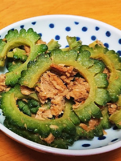 ゴーヤとシーチキンで簡単一品-レシピのメイン写真