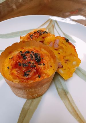 秋に食べたい♪ もっちりカップケーキ-レシピのメイン写真