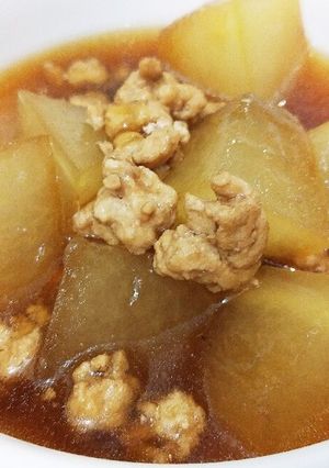 だし不要!冬瓜と鶏ひき肉のトロトロ煮-レシピのメイン写真