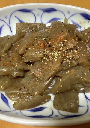 味しみしみピリ辛こんにゃく-レシピのメイン写真