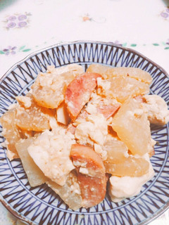 私の沖縄風大根の味噌煮-レシピのメイン写真