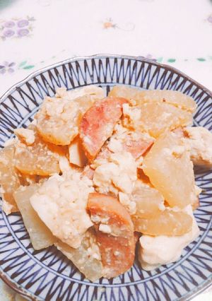 私の沖縄風大根の味噌煮-レシピのメイン写真