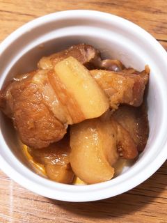 簡単!味しみ角煮-レシピのメイン写真