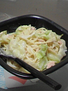 鮭とキャベツのクリームパスタ-レシピのメイン写真