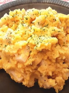 蓮根とさつまいものピーナッツバターサラダ-レシピのメイン写真